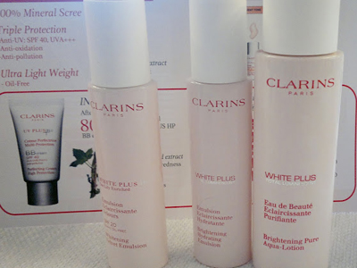 продукция Clarins White Plus