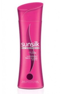 шампуни с кератином средства Sunsilk Lusciously Thick and Long Shampoo